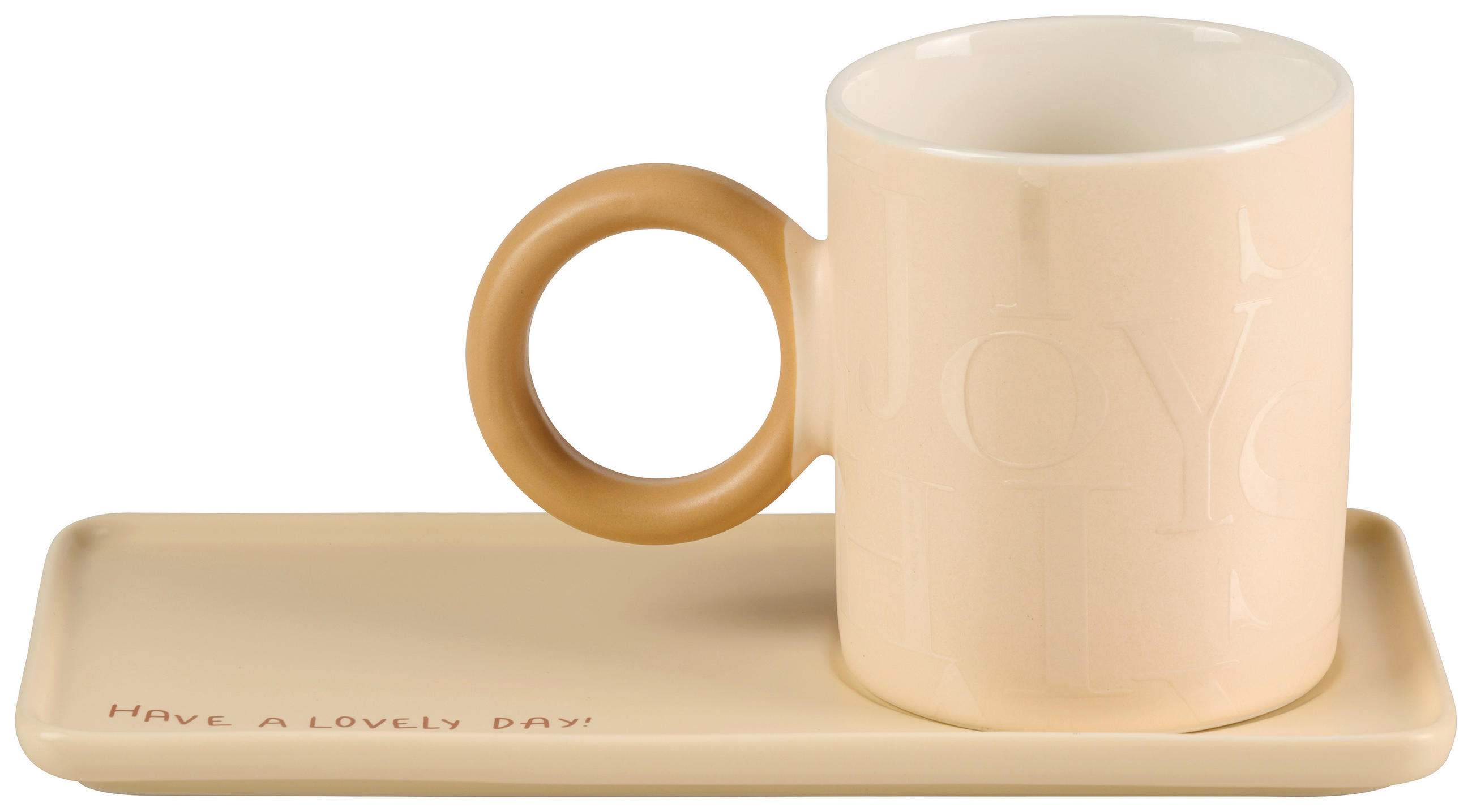 HRNČEK NA KÁVU nový kostný porcelán (new bone china) keramika  - krémová, Lifestyle, keramika - Novel