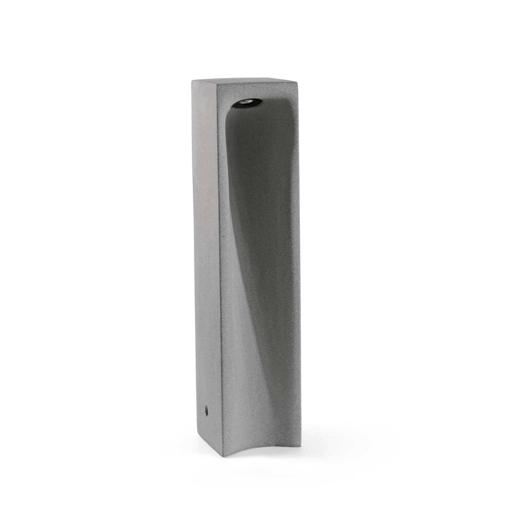 POLLERLEUCHTE 15.8/16/70 cm   - Grau, Design, Stein (15.8/16/70cm)