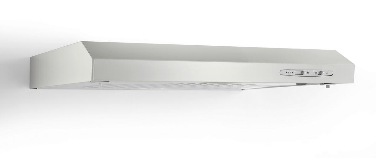 KÜCHENBLOCK 310 cm   in Weiß  - Graubraun/Alufarben, KONVENTIONELL, Holzwerkstoff/Kunststoff (310cm) - FlexWell