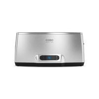 TOASTER  - Chromfarben/Schwarz, Basics, Kunststoff/Metall (42/20/20cm) - CASO Design