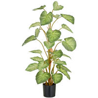 KUNSTPFLANZE 90 cm  - Schwarz/Braun, Basics, Kunststoff (90cm) - P & B