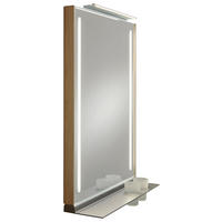 BADEZIMMERSPIEGEL 62/79,8/17 cm  - Eichefarben, Design, Holz (62/79,8/17cm) - Musterring