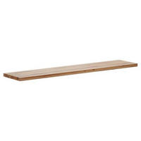 SITZBANKPLATTE in  - Wildeiche, Design, Holz (160/6/40cm) - Waldwelt