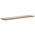 SITZBANKPLATTE 220/6/40 cm  - Wildeiche, Design, Holz (220/6/40cm) - Waldwelt