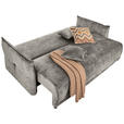BOXSPRINGSOFA in Chenille Beige  - Beige/Schwarz, MODERN, Kunststoff/Textil (235/95/108cm) - Hom`in