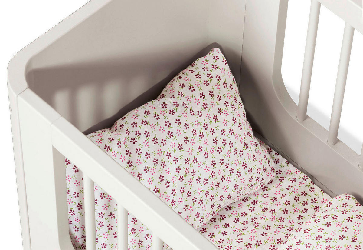 PUPPENBETT - Beige/Naturfarben, Basics, Holz (50/26/34cm) - Pinolino