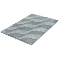 BADTEPPICH Dunkelgrau 70/120 cm  - Dunkelgrau, Design, Kunststoff/Textil (70/120cm) - Kleine Wolke