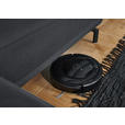 ECKSOFA in Chenille Dunkelgrau  305/224 cm  - Dunkelgrau/Schwarz, Design, Textil/Metall (305/224cm) - Dieter Knoll