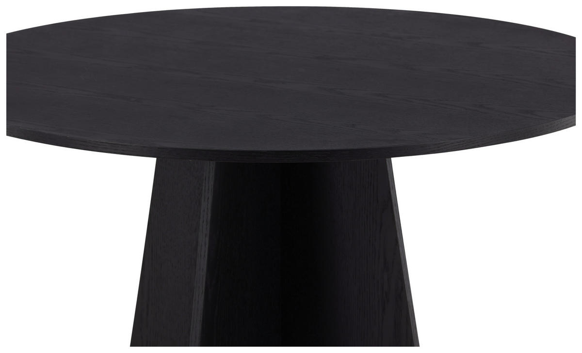 ESSTISCH in Holz 110/110/75 cm  - Schwarz, Design, Holz (110/110/75cm) - Livetastic