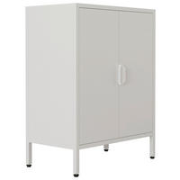 KOMMODE 60/80/35 cm  in Weiss  - Weiss, Design, Metall (60/80/35cm) - MID.YOU