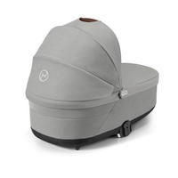 LIEGEWANNE Cot S Lux  - Hellgrau, Basics, Kunststoff/Textil (84,5/41/31,5cm) - cybex GOLD