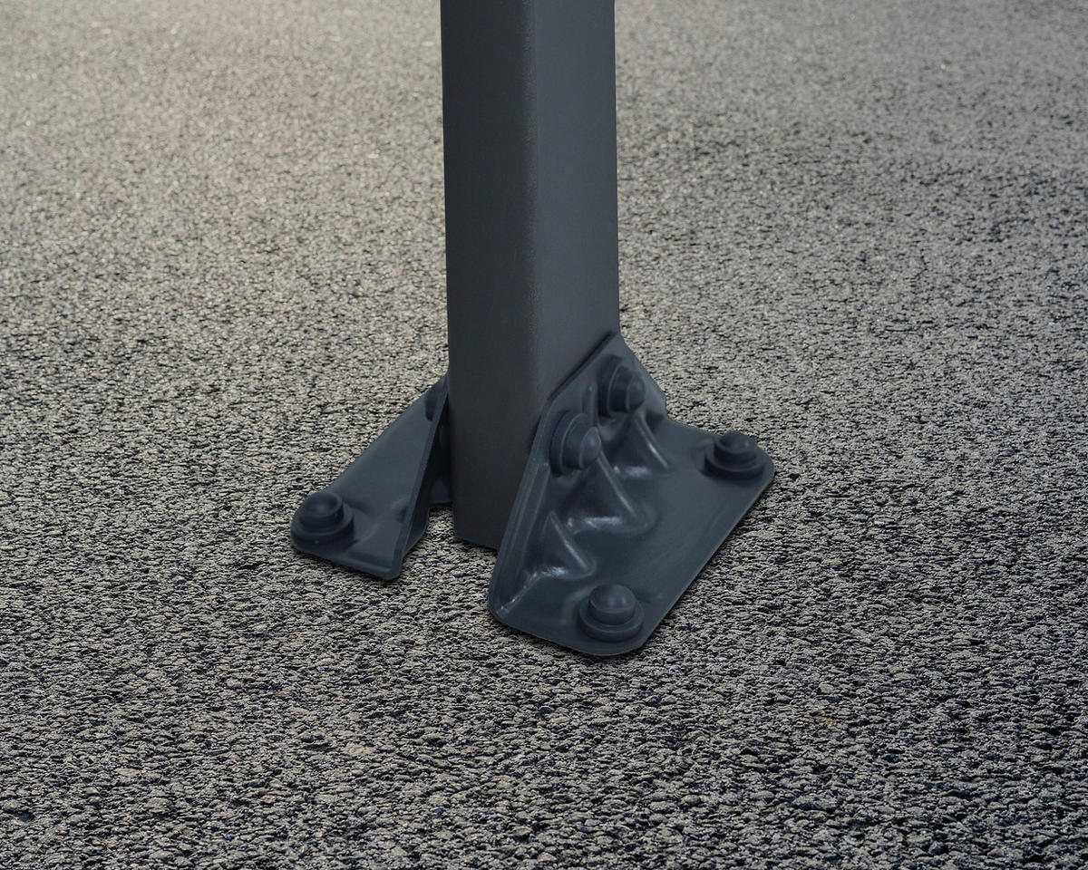 CARPORT - Anthrazit/Bronzefarben, Basics, Kunststoff/Metall (218/297/500cm)