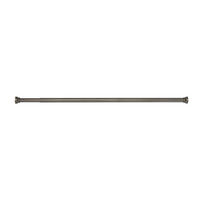 DUSCHVORHANGSTANGE KRETA 125-220 cm  - Schwarzchrom, Basics, Metall (125-220cm) - Spirella