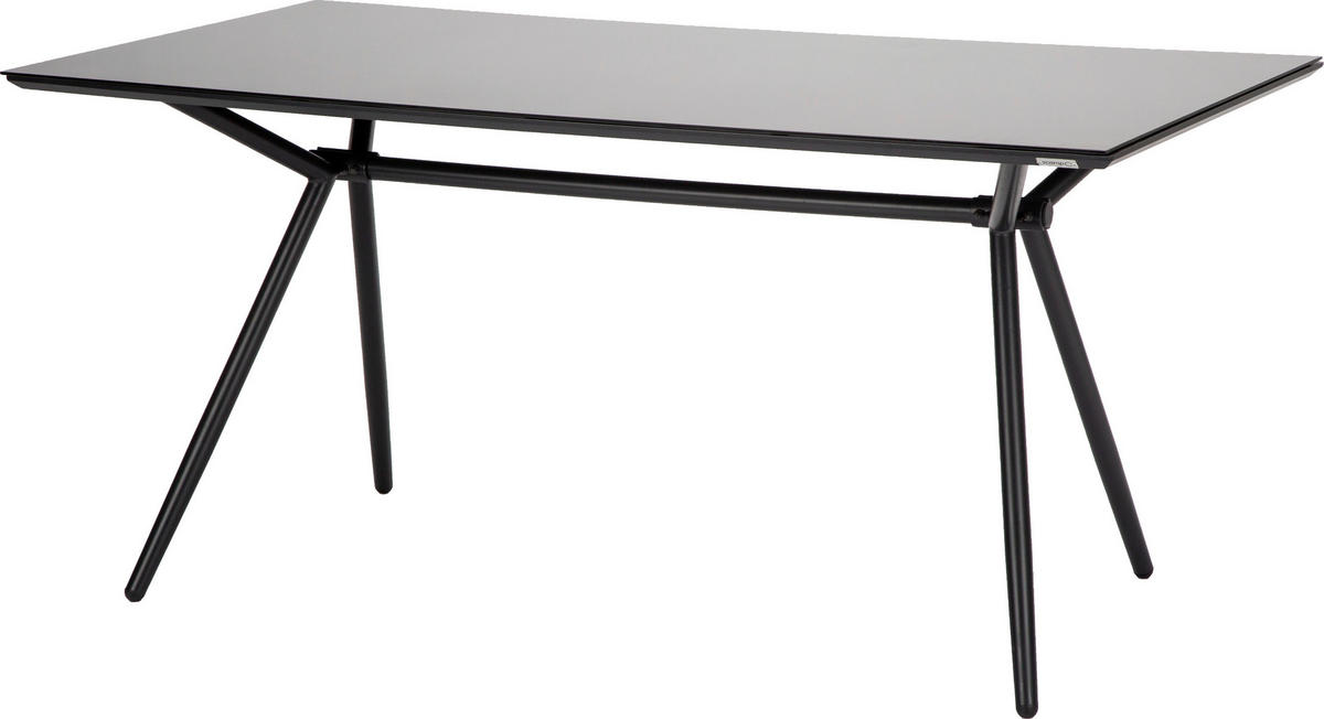 ZAHRADNÍ SESTAVA kov, plast, sklo - černá/antracitová, Basics, kov/plast (80/75/160cm) - Acamp