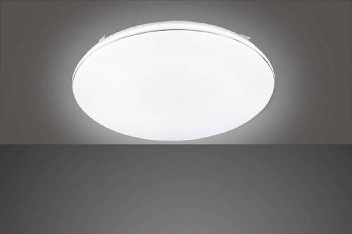 LED-DECKENLEUCHTE  53/5 cm    - Weiss, Design, Kunststoff (53/5cm) - Fischer & Honsel