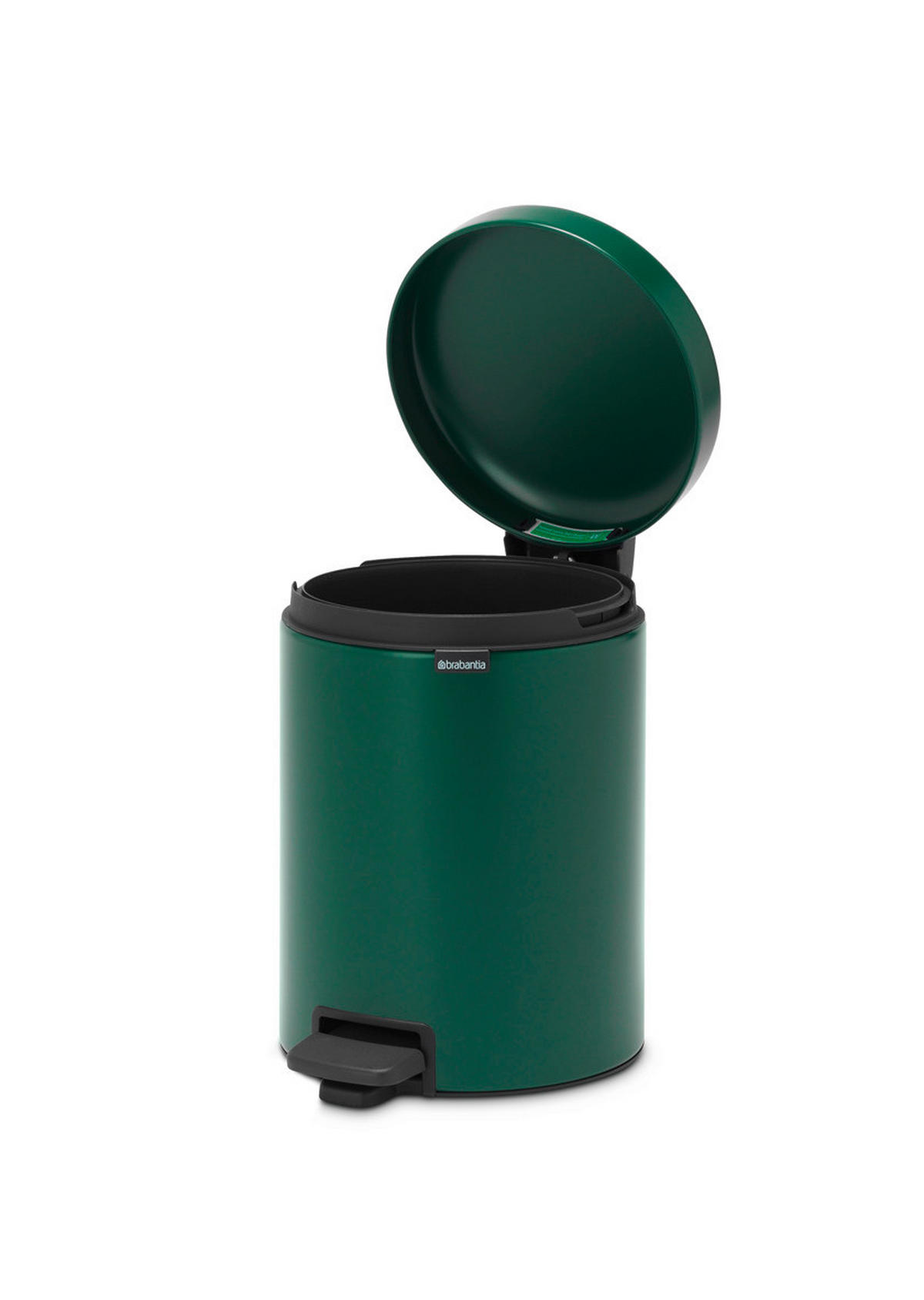 Pedalhink metall   - mörkgrön, Design, metall/plast (20,5/29,1/27,2cm) - Brabantia