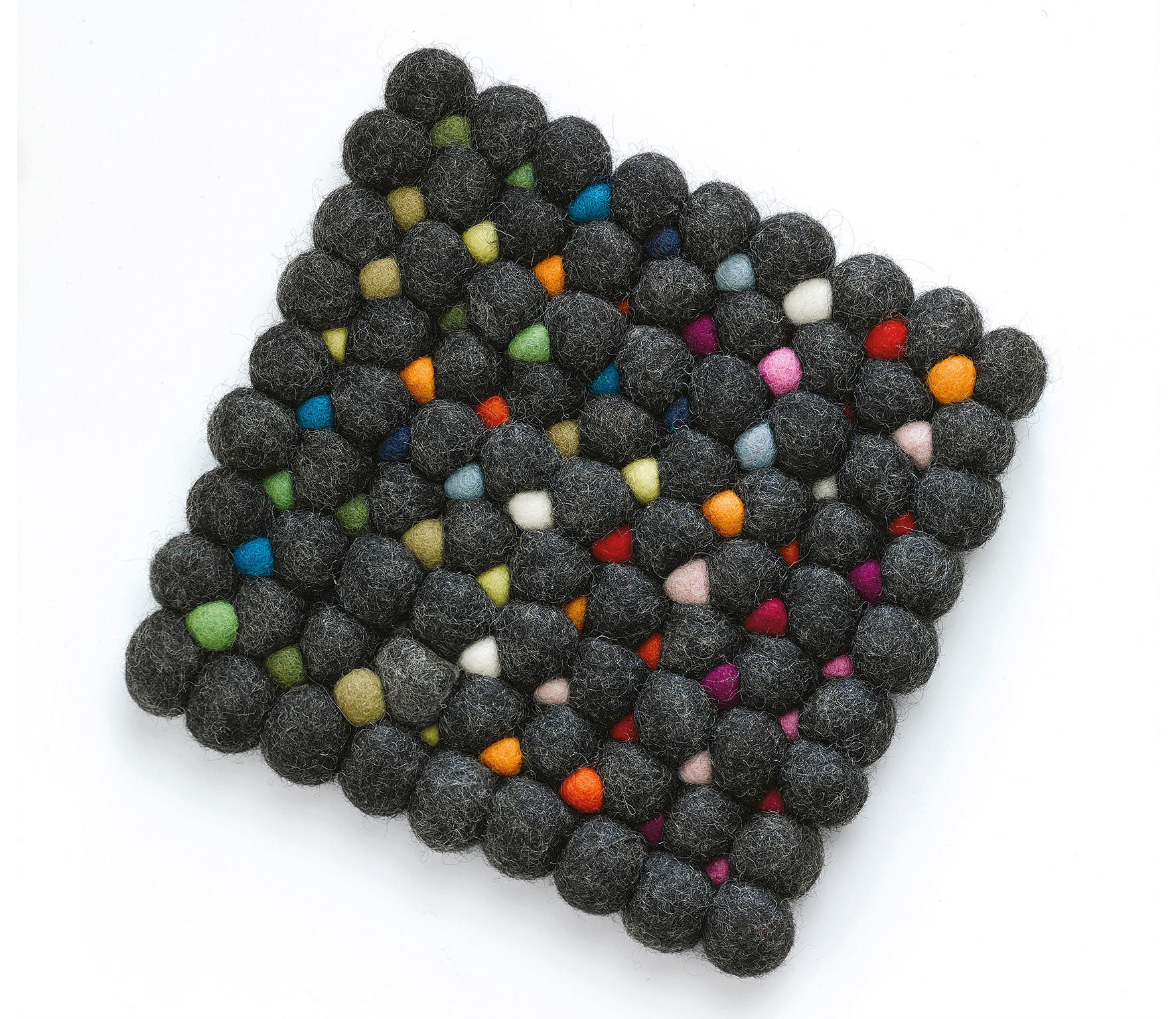 Thumbnail - Cilio Topfuntersetzer Lana, Mehrfarbig, Schwarz, Textil, rechteckig, 21x2.2x21 cm, Wohntextilien, Tischwäsche, Untersetz...