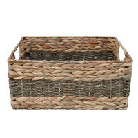 REGALKORB 40/30/18 cm  - Naturfarben, Basics, Naturmaterialien/Metall (40/30/18cm) - Landscape