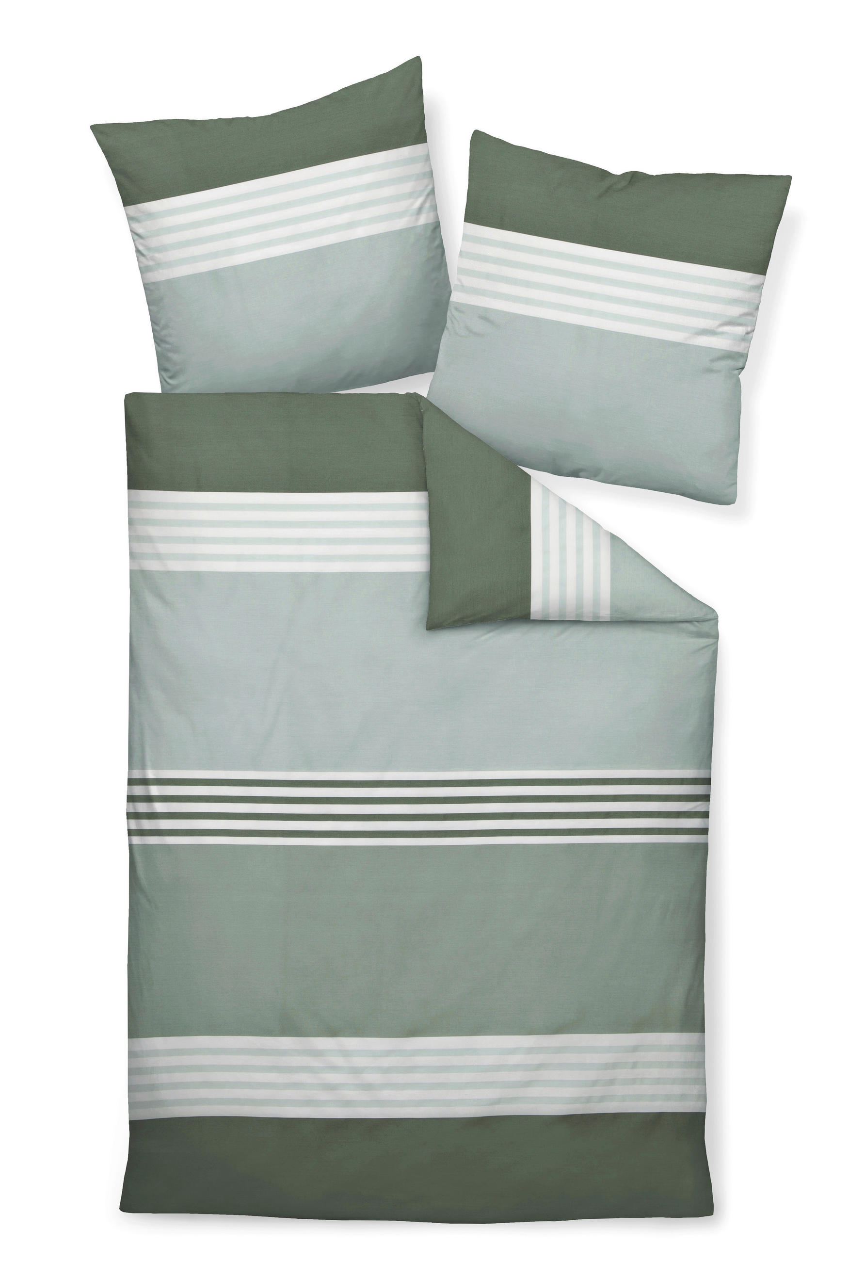 POSTELJINA 135/200 cm  PALERMO  - zelena, Konvencionalno, tekstil (135/200cm) - Janine