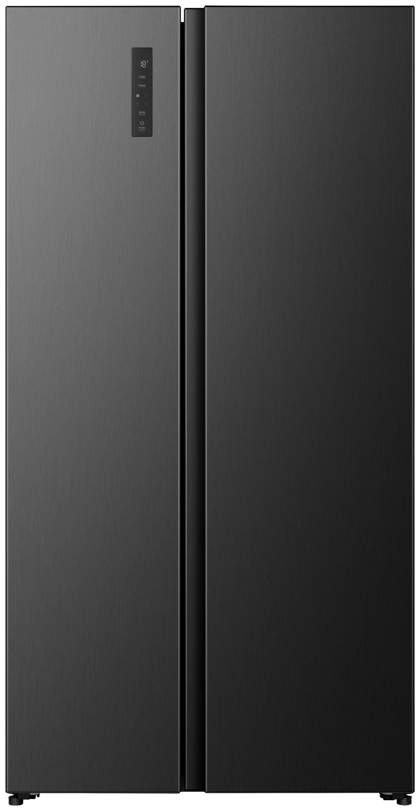 Hisense Side-By-Side Schwarz 91.9x178.6x61.5 cm