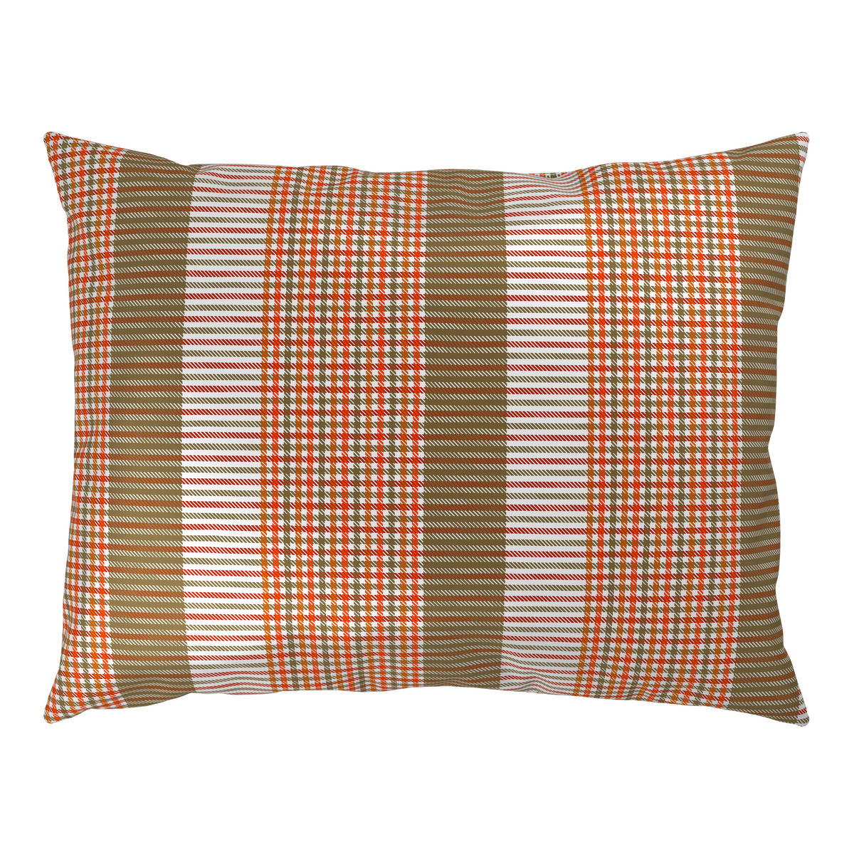 POVLEČENÍ, satén, zelená, bílá, červenohnědá, 140/200 cm - bílá/zelená, Design, textil (140/200cm) - Esposa