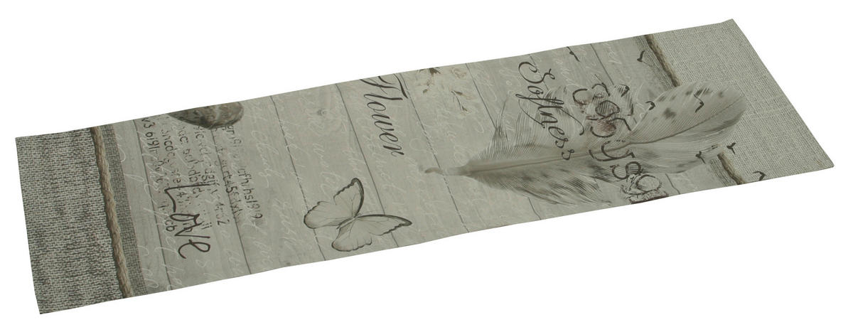 NADSTOLNJAK 40/130 cm    - siva/bež, Design, tekstil (40/130cm)