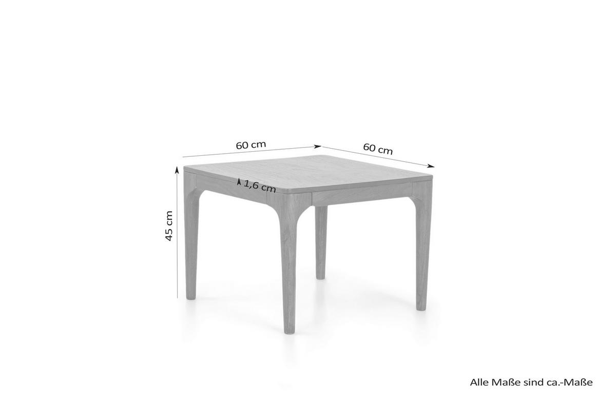 COUCHTISCH in Holz  - Akaziefarben, MODERN, Holz (60/45/60cm) - MID.YOU