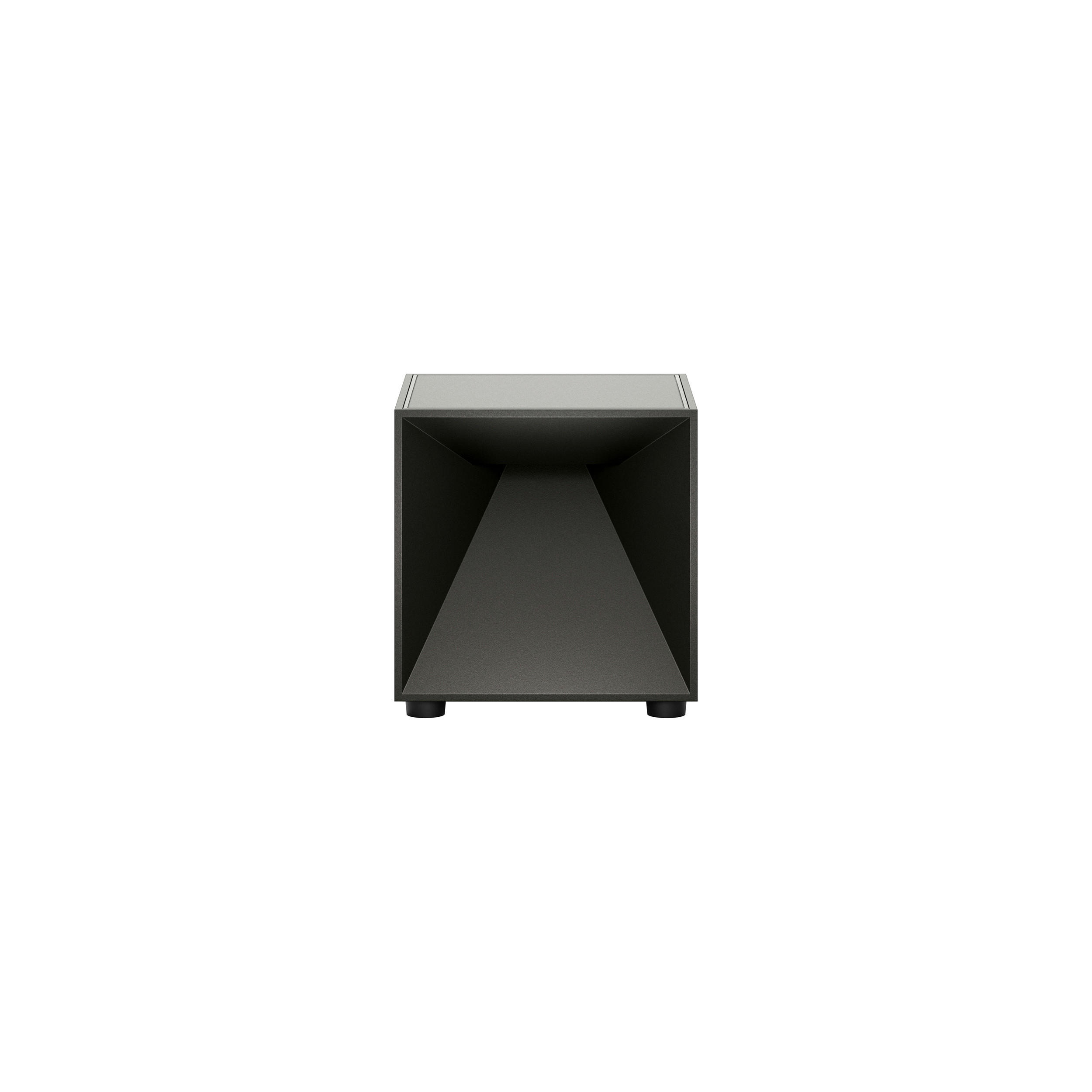 Sigor Akku-Tischleuchte Nutalis Schwarz 8x8x8 cm