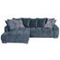 WOHNLANDSCHAFT in Textil Petrol - Chromfarben/Petrol, KONVENTIONELL, Textil (219/280cm) WOHNLANDSCHAFT in Textil Petrol - Chromfarben/Petrol, KONVENTIONELL, Textil (219/280cm)
