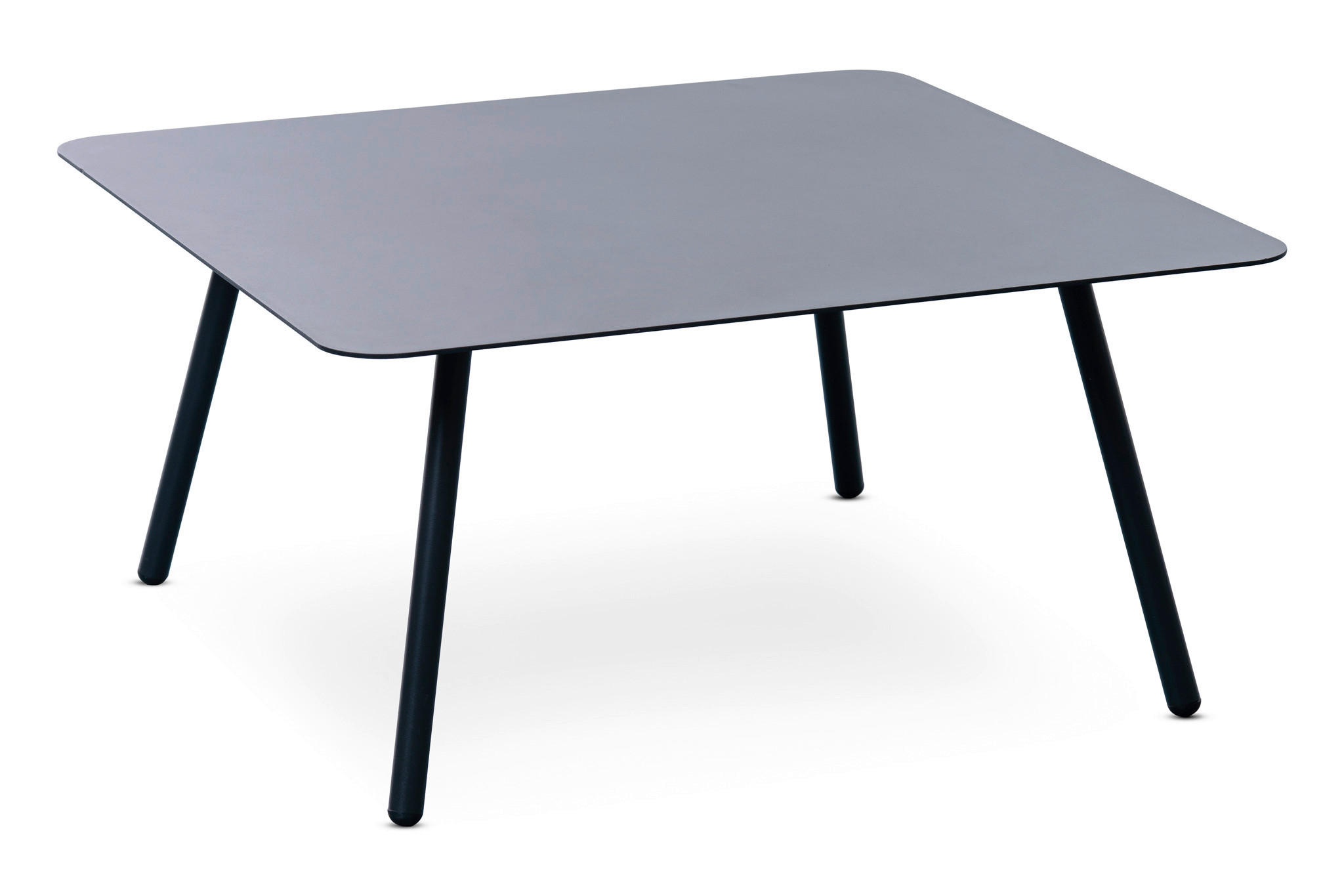 BEISTELLTISCH 75/75/35 cm Anthrazit rechteckig - Anthrazit, Design, Metall (75/75/35cm) - Xora