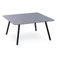 BEISTELLTISCH 75/75/35 cm Anthrazit rechteckig  - Anthrazit, Design, Metall (75/75/35cm) - Xora