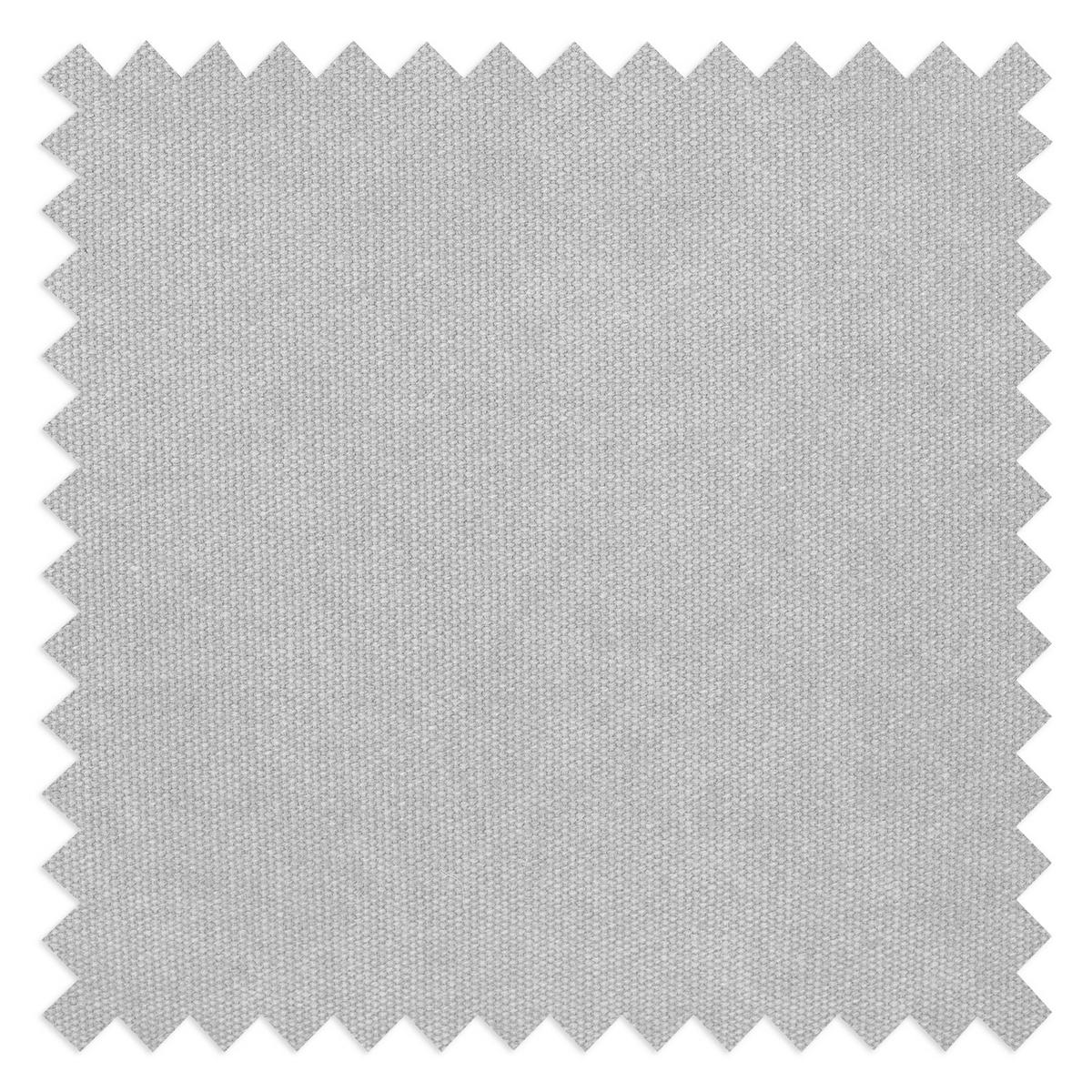ECKSOFA Webstoff Hellgrau  - Hellgrau/Schwarz, Design, Kunststoff/Textil (222/238cm) - P & B