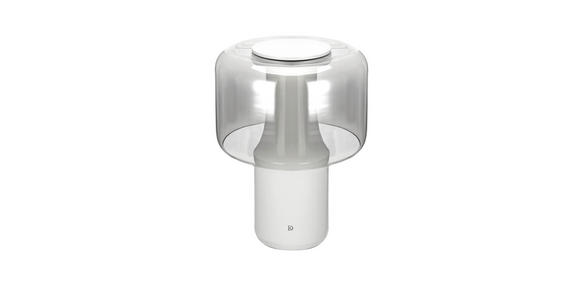 LED-TISCHLEUCHTE Akiba 28/38,4 cm   - Grau, Design, Glas/Keramik (28/38,4cm) - Dieter Knoll