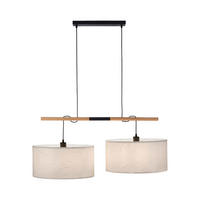 HÄNGELEUCHTE Sofie 107/44/120 cm   - Weiß, Natur, Papier/Metall (107/44/120cm)