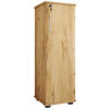 CD-REGAL - Honigeiche/Schwarz, Design, Holzwerkstoff/Kunststoff (31/93/31cm) - MID.YOU