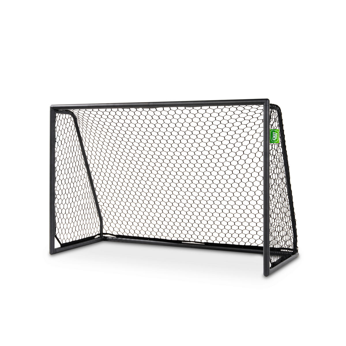 FUSSBALLTOR  - Schwarz, Konventionell, Kunststoff/Metall (180/120/80cm) - EXIT Toys