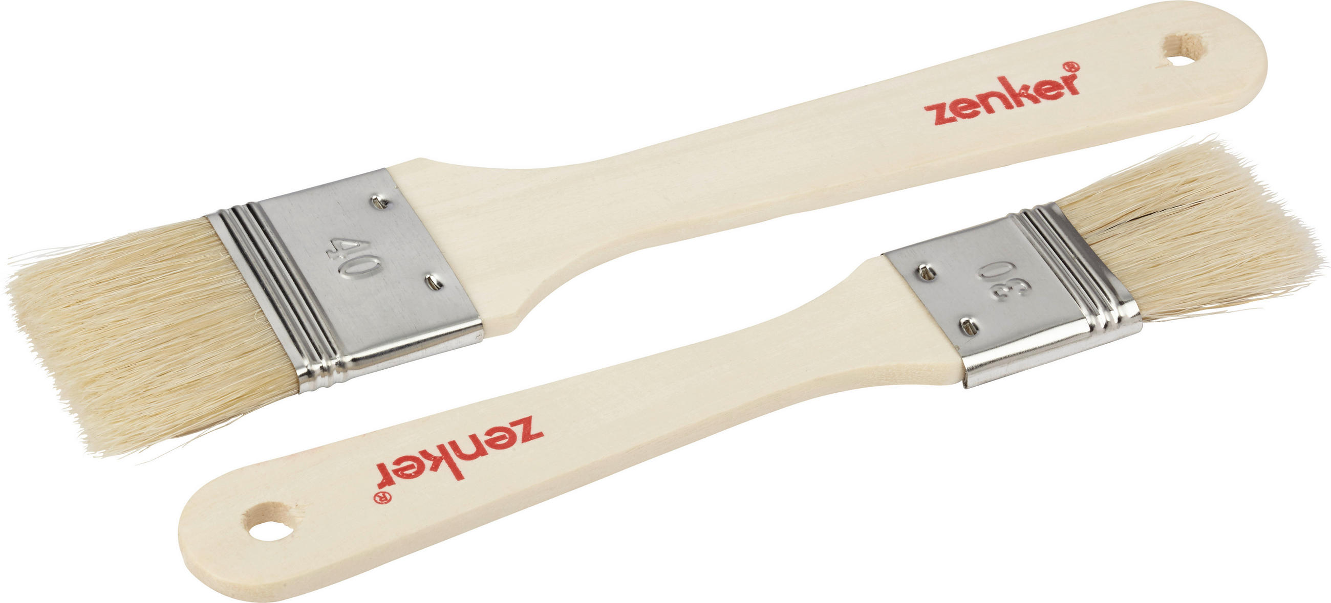 ČOPIČ ZA PEKO - svetlo rjava, Basics, les/naravni materiali (34cm) - Zenker