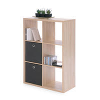 REGAL boje hrasta  drvni materijal  - boje hrasta, Basics, drvni materijal (73/107/33cm) - Carryhome