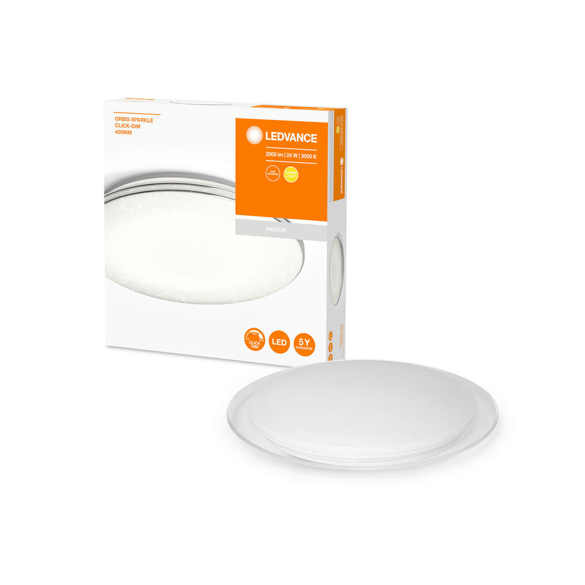 LED-DECKENLEUCHTE Orbis Sparkle 52,6/45,1/46,9 cm   - Basics (52,6/45,1/46,9cm) - Ledvance