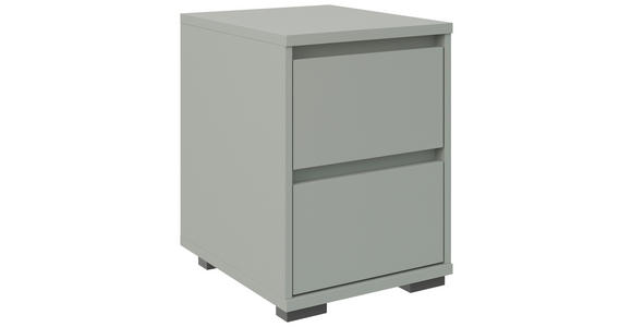 NACHTSCHRANK 40,1/54,8/48 cm  - Anthrazit/Graugrün, Design, Holzwerkstoff/Kunststoff (40,1/54,8/48cm) - Carryhome