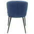 STUHL in Metall, Textil Blau - Blau, Design, Textil/Metall (49,5/81,5/61,5cm) - Lomoco STUHL in Metall, Textil Blau - Blau, Design, Textil/Metall (49,5/81,5/61,5cm) - Lomoco