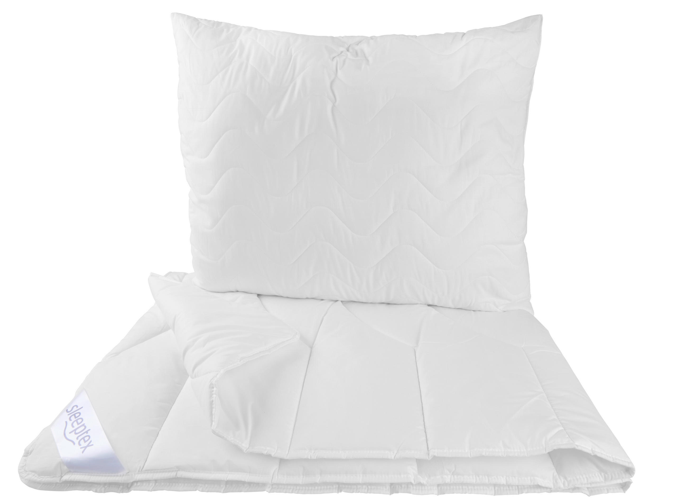 SET ZA KREVET 140/200 cm  Tencel  - bijela, Basics, tekstil (140/200cm) - Sleeptex