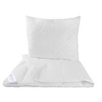 PAPLAN-PÁRNA SZETT 140/200 cm  - fehér, Basics, textil (140/200cm) - Sleeptex