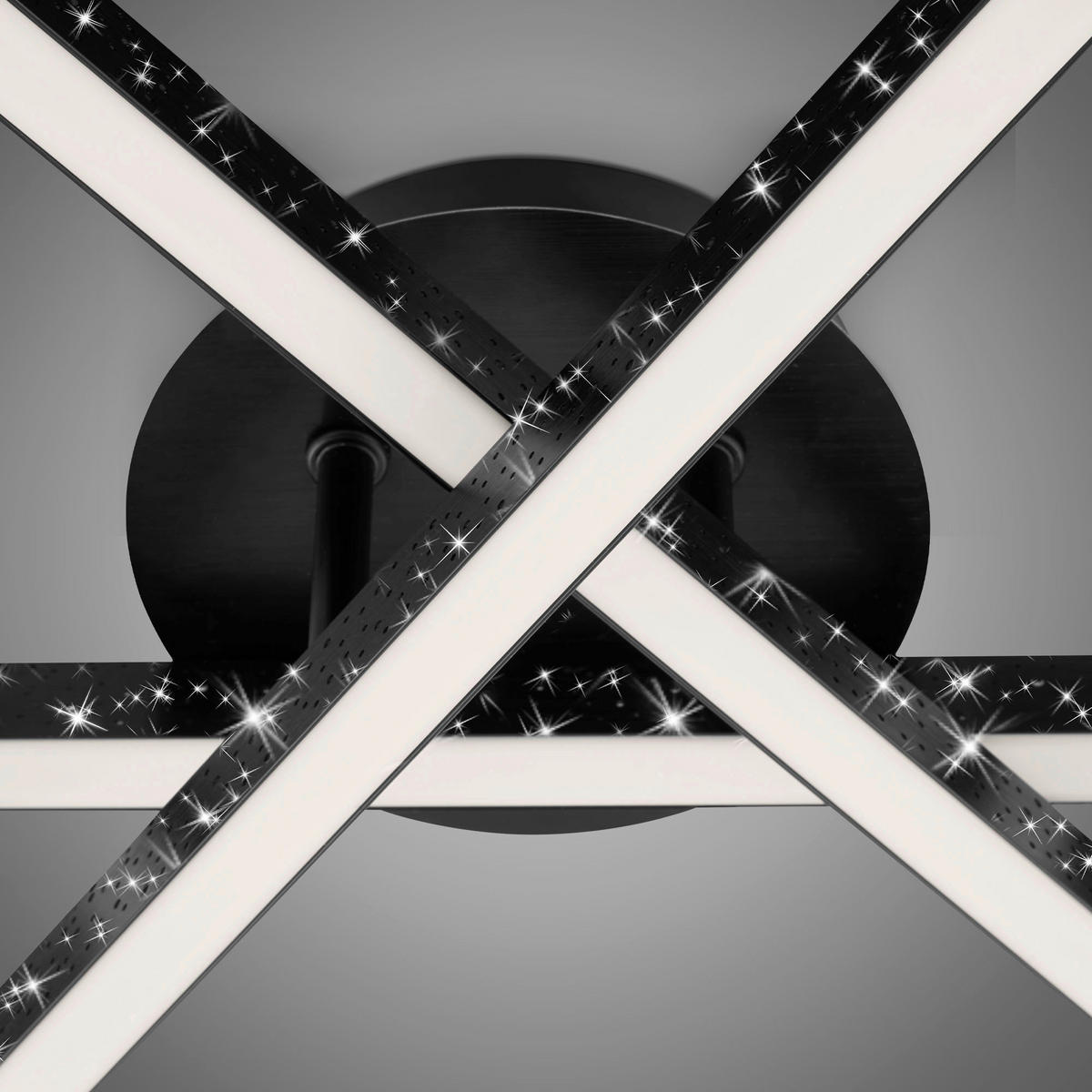 LED-TAKLAMPA 40/35,5/11,2 cm  - svart, Basics, metall (40/35,5/11,2cm)