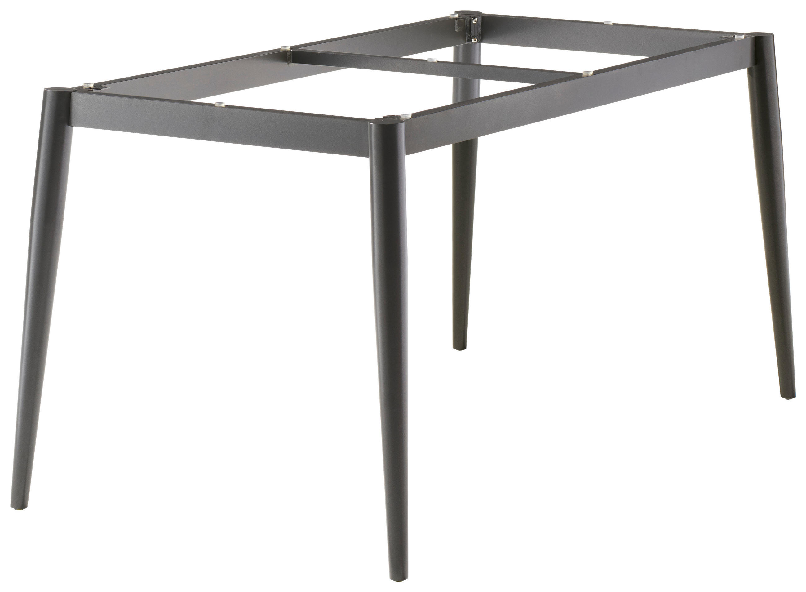 GARTENTISCHGESTELL 160/90/73 cm Metall  - Grau, Basics, Metall (160/90/73cm) - Sieger