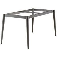 GARTENTISCHGESTELL 160/90/73 cm Metall  - Grau, Basics, Metall (160/90/73cm) - Sieger