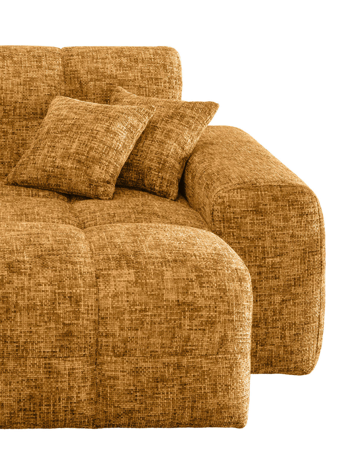 XXL-SESSEL - Goldfarben, MODERN, Kunststoff/Textil (181/87/155cm) - Livetastic