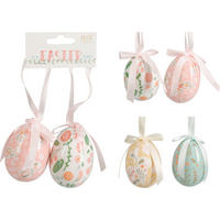 FÜGGŐDÍSZ - többszínű, Basics, műanyag (10cm)