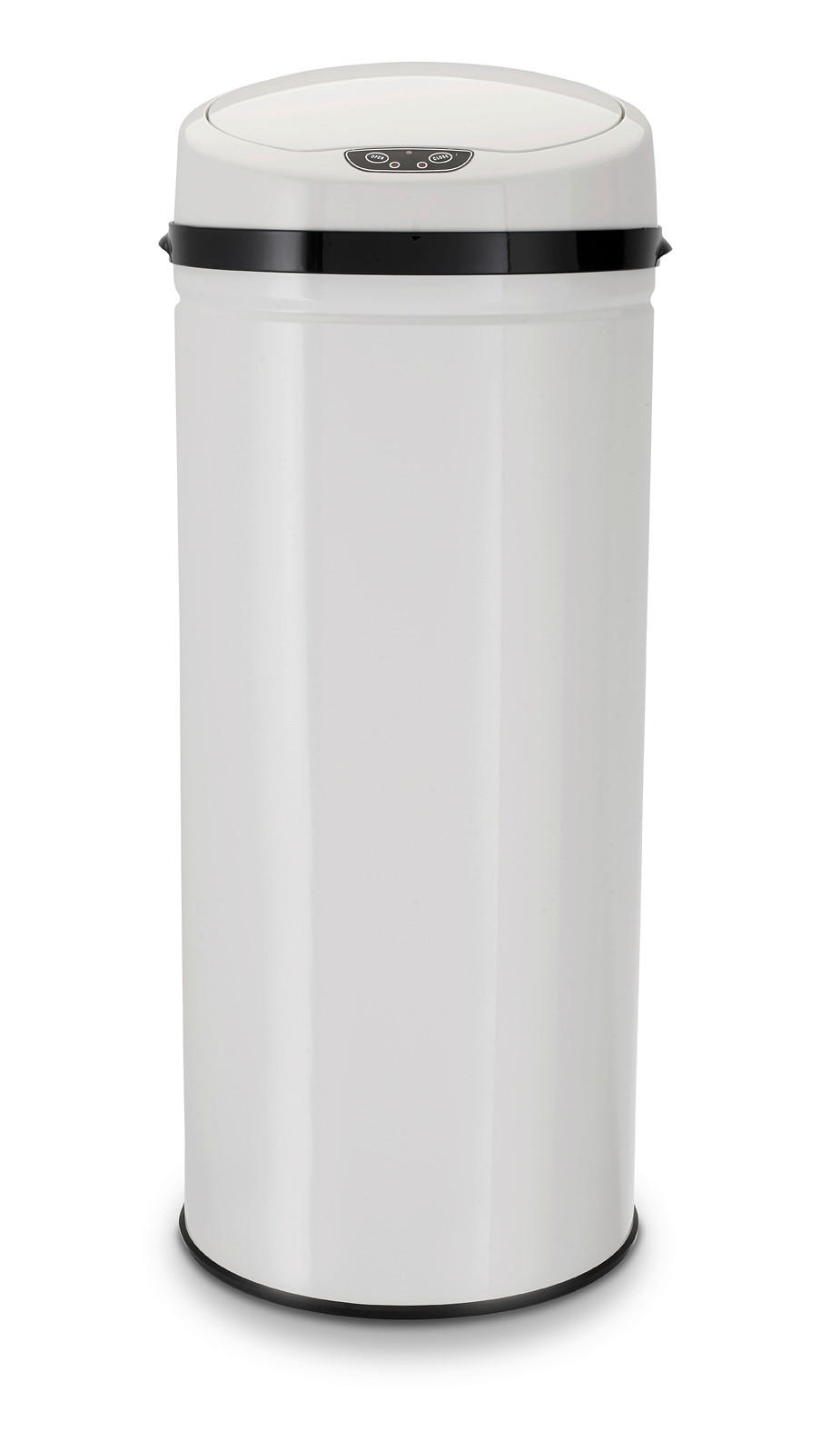 ODPADKOVÝ KÔŠ  42 l - čierna/biela, Trend, kov/plast (31/31/79,5cm) - Echtwerk