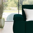 ECKSOFA in Struktur Petrol  313/233 cm  - Petrol/Schwarz, Design, Kunststoff/Textil (313/233cm) - Emilio Belluti
